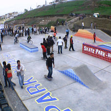 Skatepark Huacho. Fotografía 2 del archivo histórico.