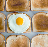 Toast with Sunny Side Up