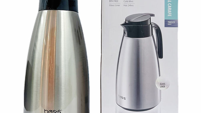 BOS'S S/S THERMAL CARAFE 1900ML BKE1900