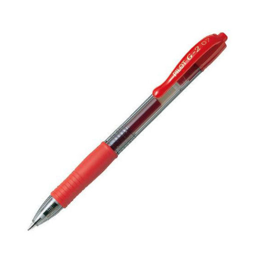 PILOT B.PEN G2 GEL INK/RD BL-G2-7-R