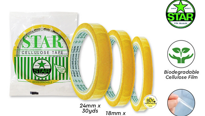STAR CELLULOSE TAPE 12MM