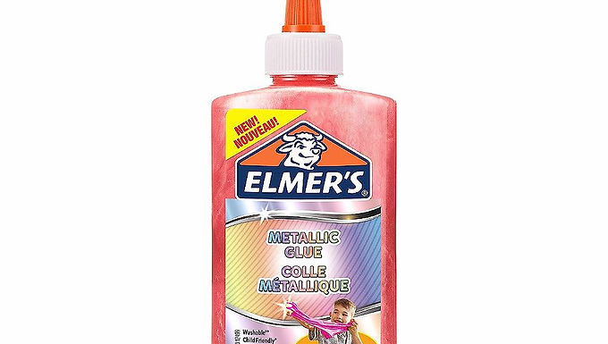 ELMER'S METALLIC GLUE 147ML PINK 2120097
