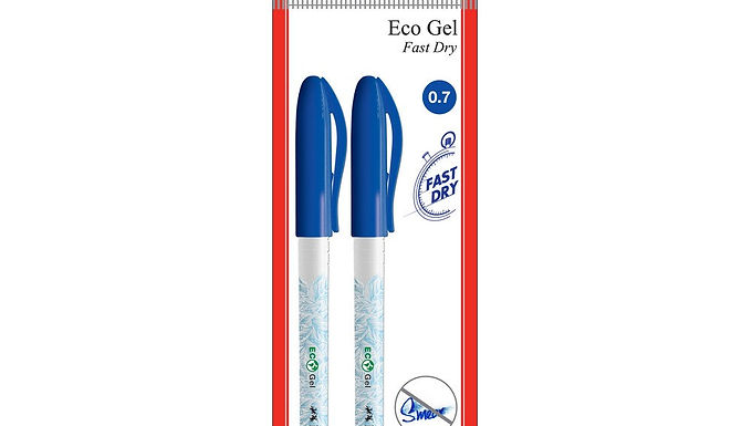 FC GEL PEN ECO GEL 0.7 BLUE 2XPB 247901