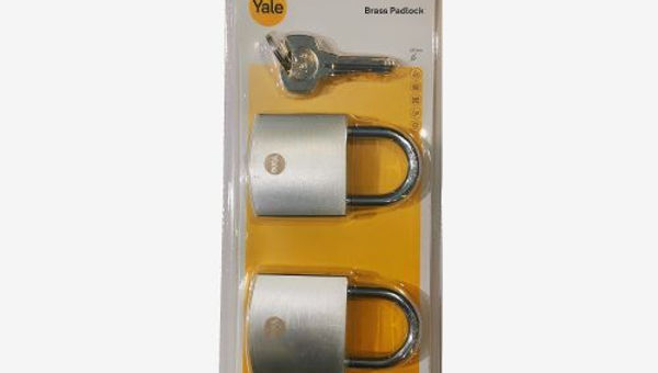 Yale Y120B/50/127/2-50mm Chrome Plated-Boron Steel Shackle ( 5 ) 086177
