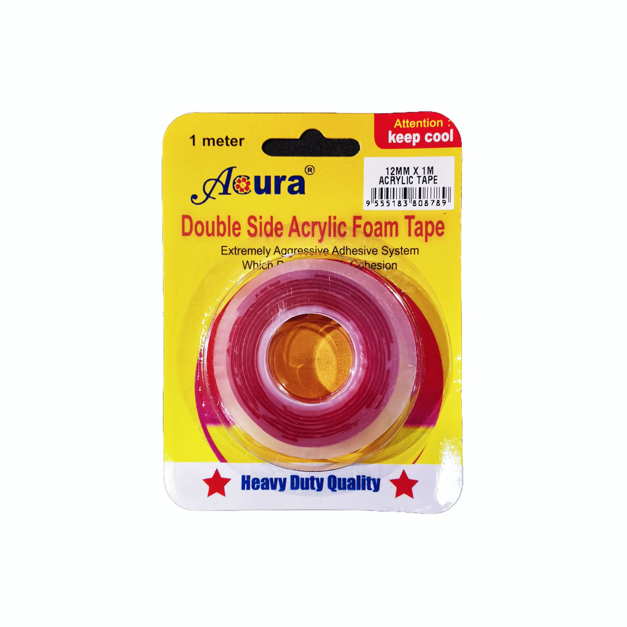 ACURA ACRYLIC FOAM TAPE 12MMX1M