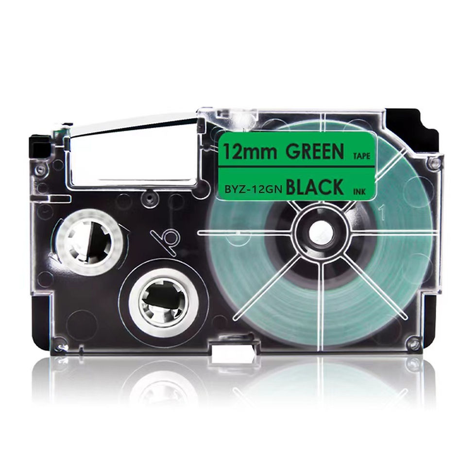 Thumbnail: LATOR CASIO TAPE LR-12WE/BU/GN/RD