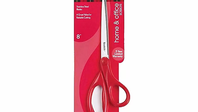 SCOTCH HOME&OFFICE SCISSORS 8" 1408