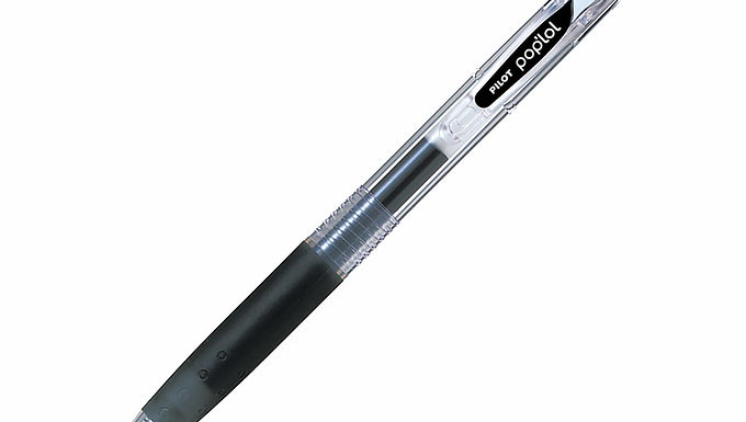 PILOT''POP'LOL''GEL INK 07 BLACK BL-PL-7-B