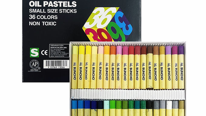 BUNCHO OIL PASTEL 36 COLOUR (S) FG-PS36