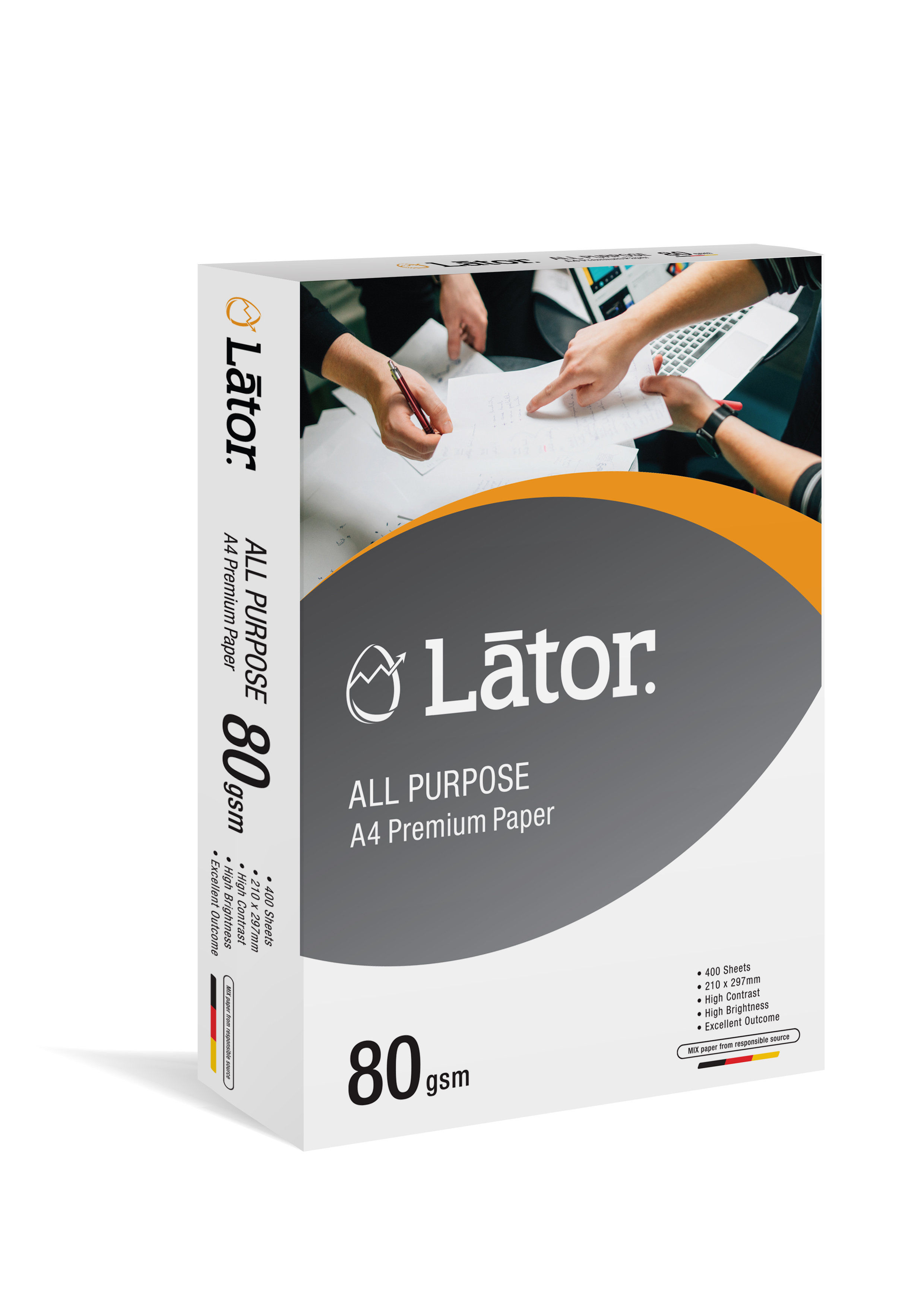 LATOR A4 PAPER 80GSM