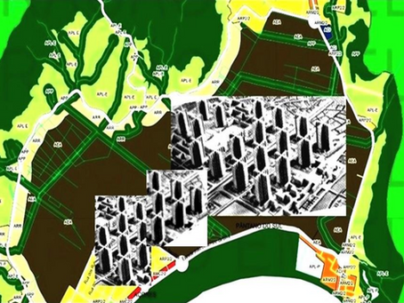 O coletivo Ecolhar apoia o Movimento contra o projeto do Edifício à beira mar na praia da Armação