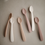 Thumbnail: Silicone Feeding Spoons (Blush/Shifting Sand) 2-Pack
