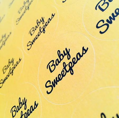 Baby Sweetpeas Branding
