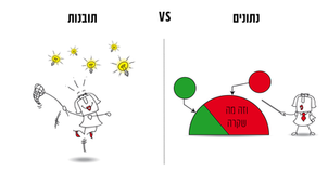 מה ההבדל בין נתונים לתובנה עסקית?
