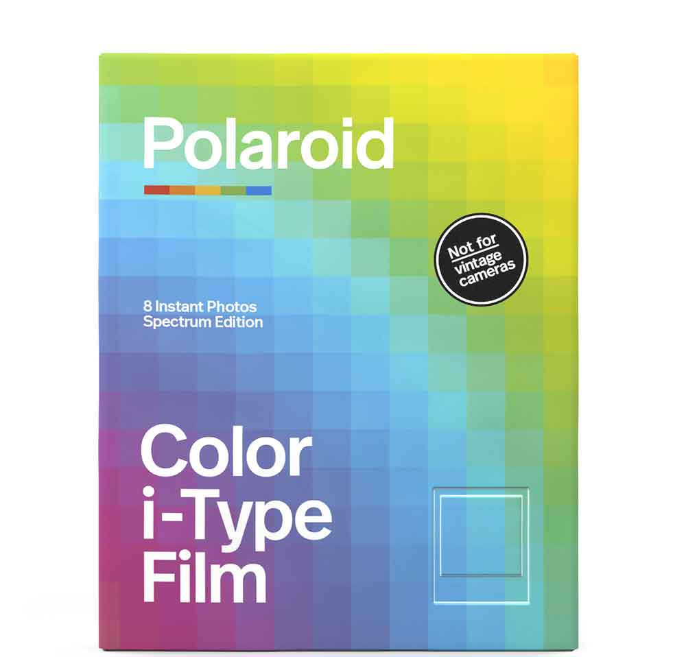 Polaroid Color i-Type Film Spectrum Edition