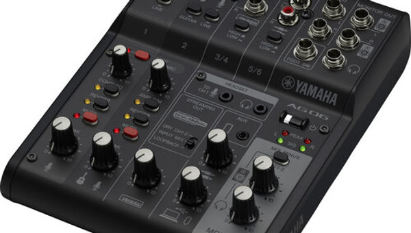 Yamaha AG06MK2 B Mixer Live Streaming
