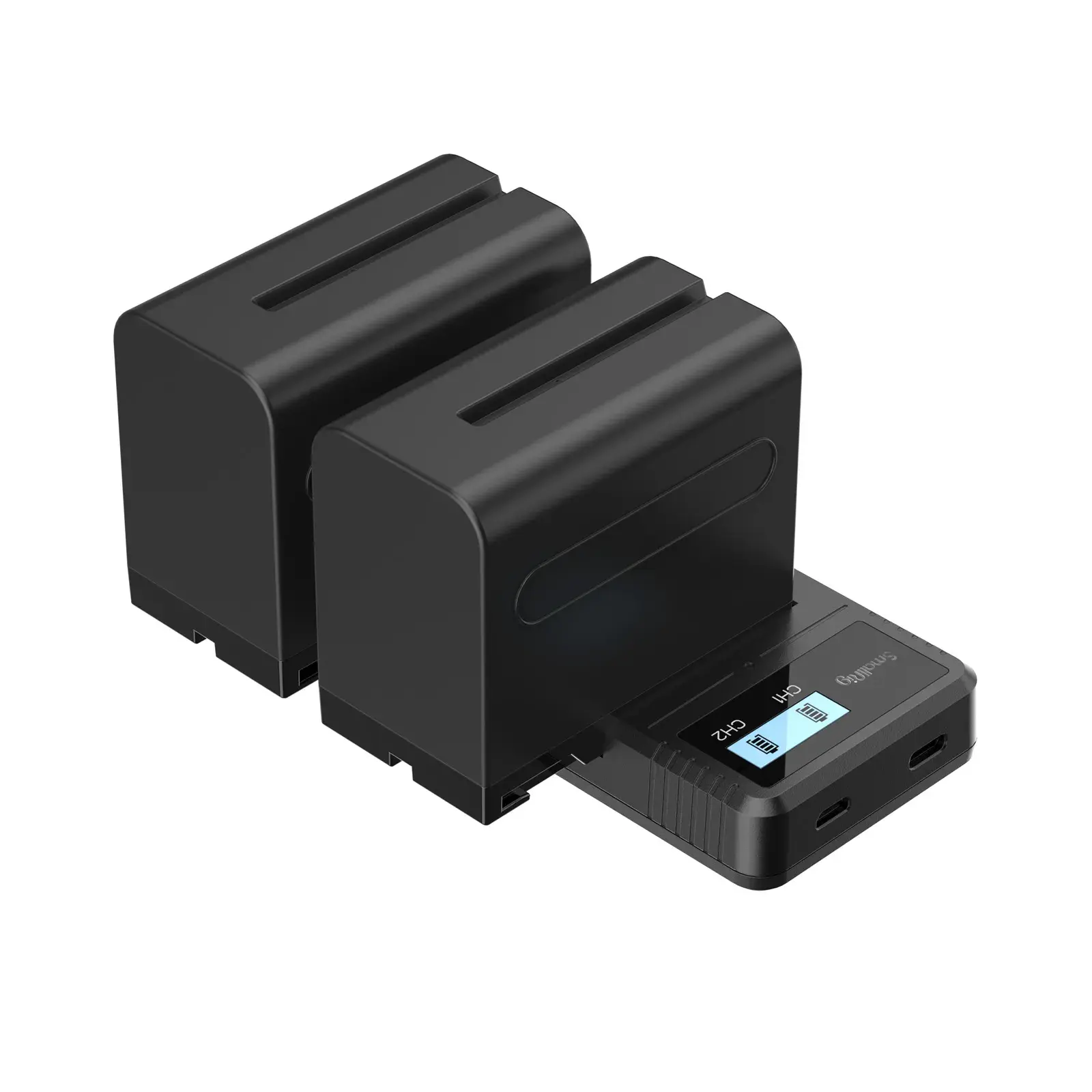 Smallrig 3823 Kit de bateria e carregador para Sony NP-F970