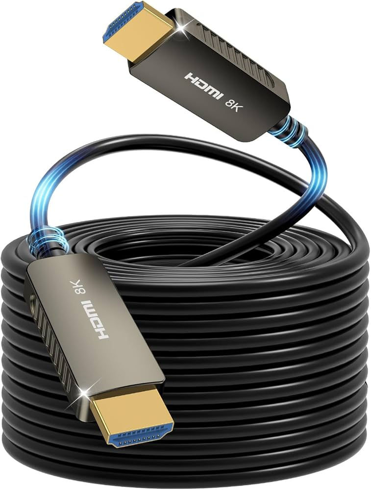 Max Track Cabo HDMI Activite Optical 8k 50mt
