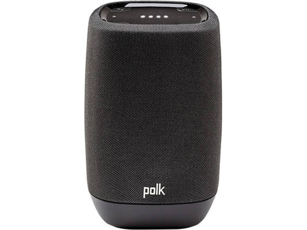 POLK Assistente Virtual Assist Black (Google Assistant - Preto)