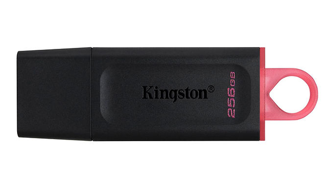 Kingston Pen Drive Exodia 256GB USB 3.2 Preta
