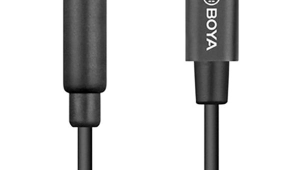 BOYA BY-K3 Adaptador TRRS 3.5MM para Lightning