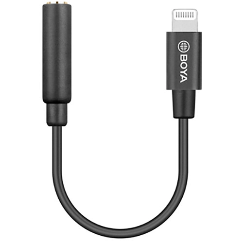 BOYA Adapatdor 3.5mm TRRS F/ Lightning M