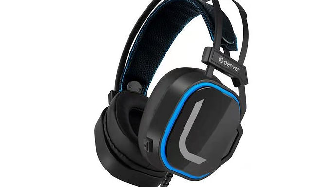 Denver Auscultadores Gaming C/Led RGB