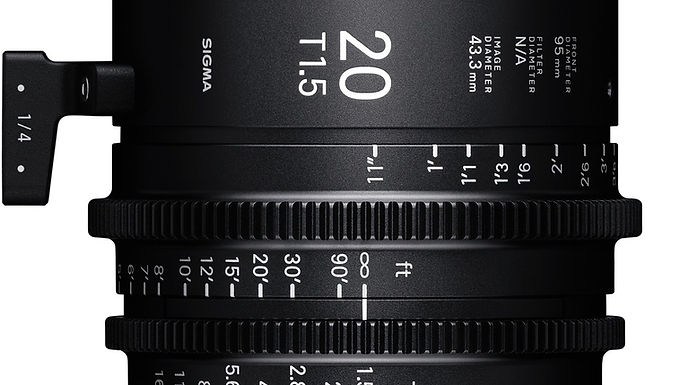 Sigma Cine 20mm T1.5