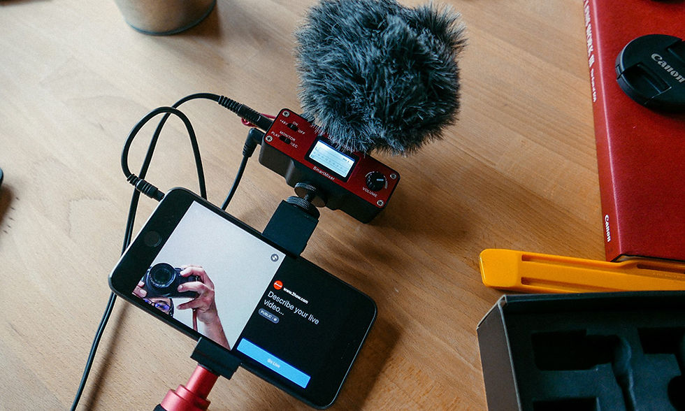Miniatura: Saramonic SmartMixer - Mixer de áudio