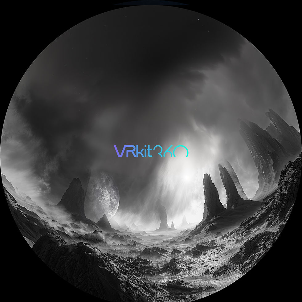 Alien landscape v16 8K Fisheye