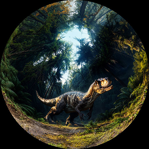 Jurassic Era 4K Fisheye demo (47)