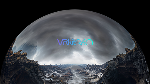 Dystopian World 4K Spherical Mirror 4