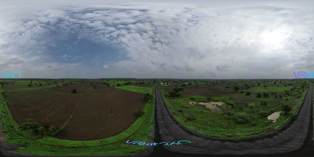 Green fields 8K VR