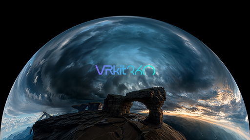 Dystopian World 4K Spherical Mirror 36