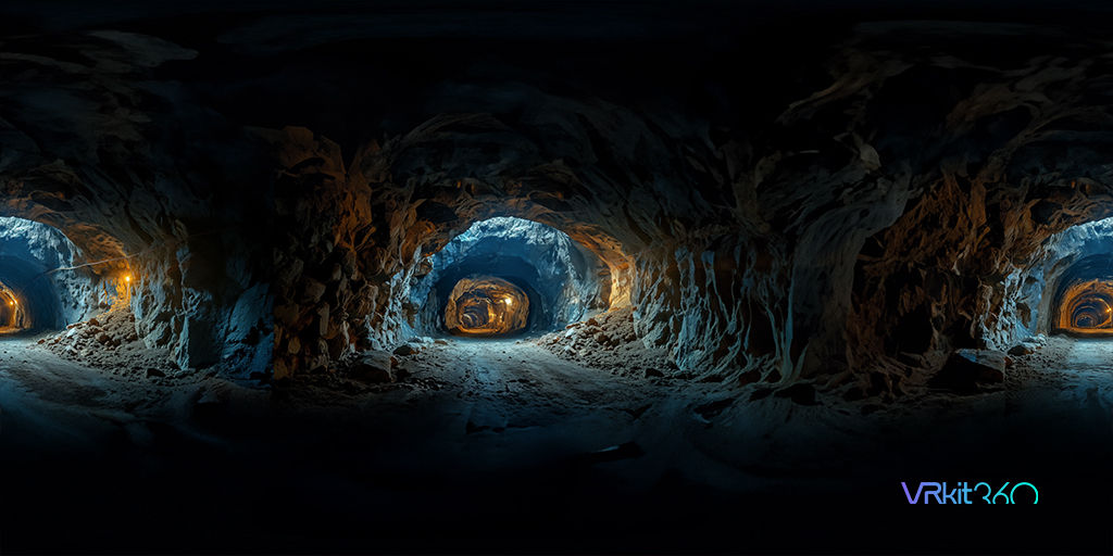 Diamond mine 8K VR