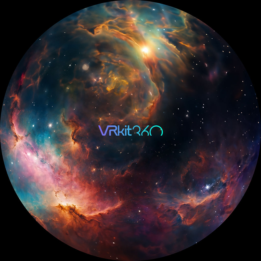 vibrant nebula v6 8K Fisheye