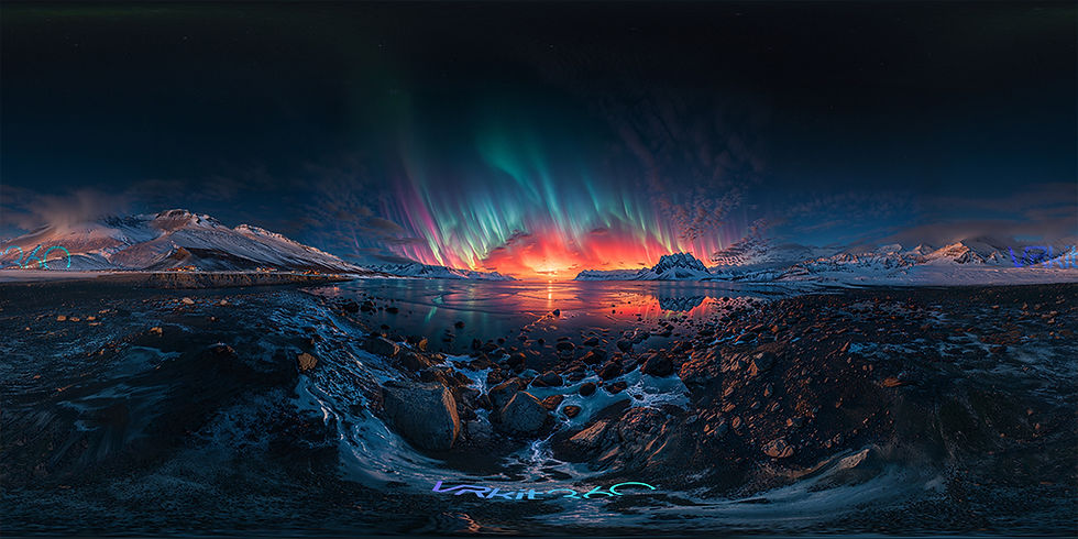Northern lights v3 8K VR