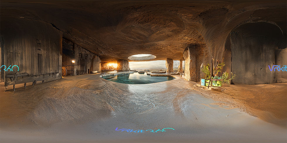 Earthen Zen palace 8K VR