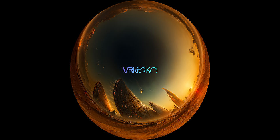 futuristic alien planet v7 8K Fisheye