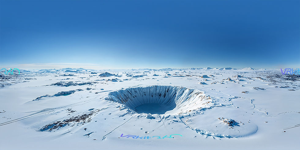 Asteroid impact v7 8K VR