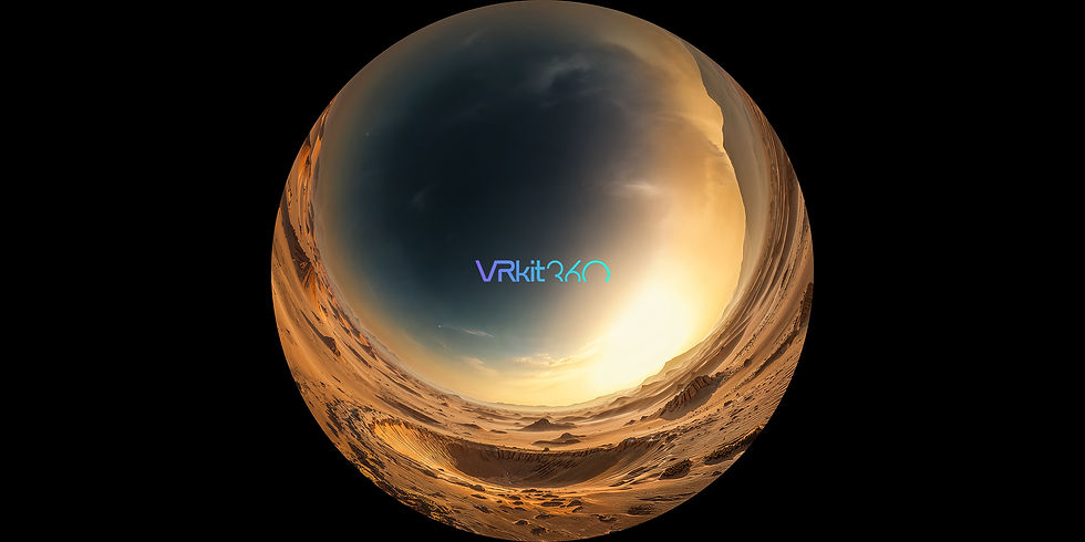 Asteroid impact v3 8K Fisheye