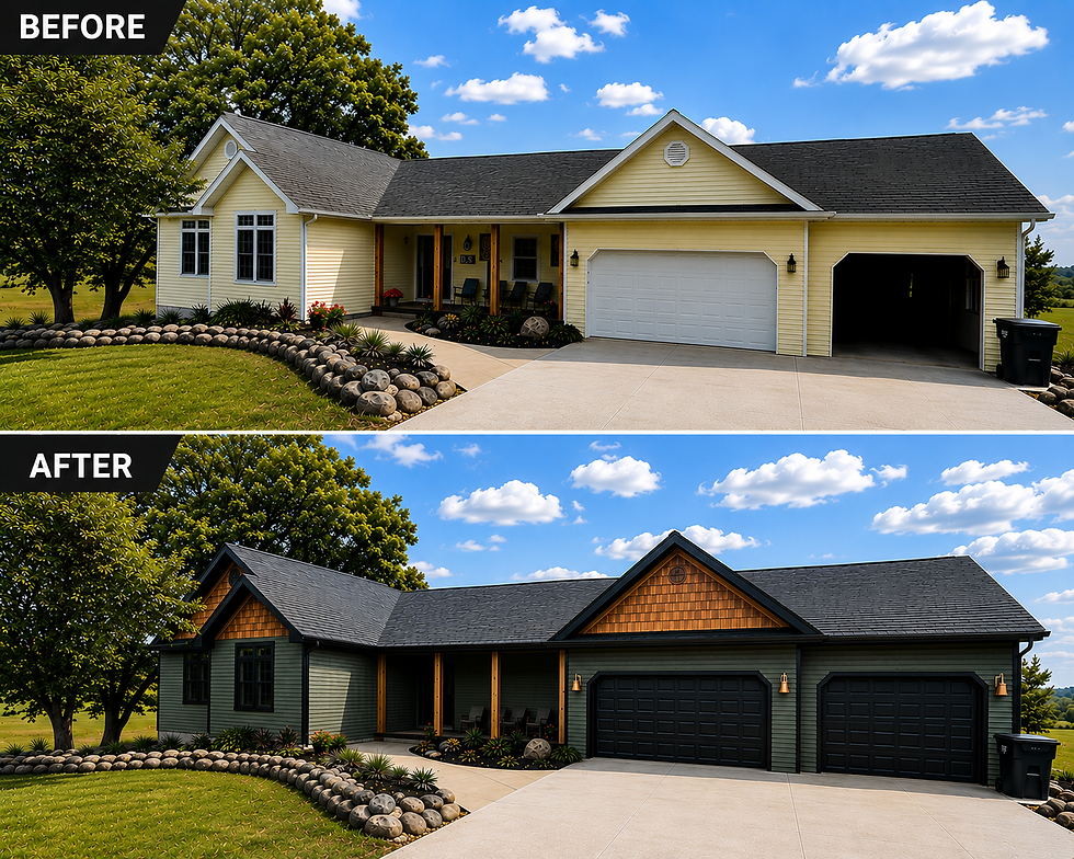 Bruner front before-after