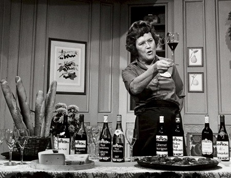 Julia Child - Julia on the set of The French Chef (WGBH)