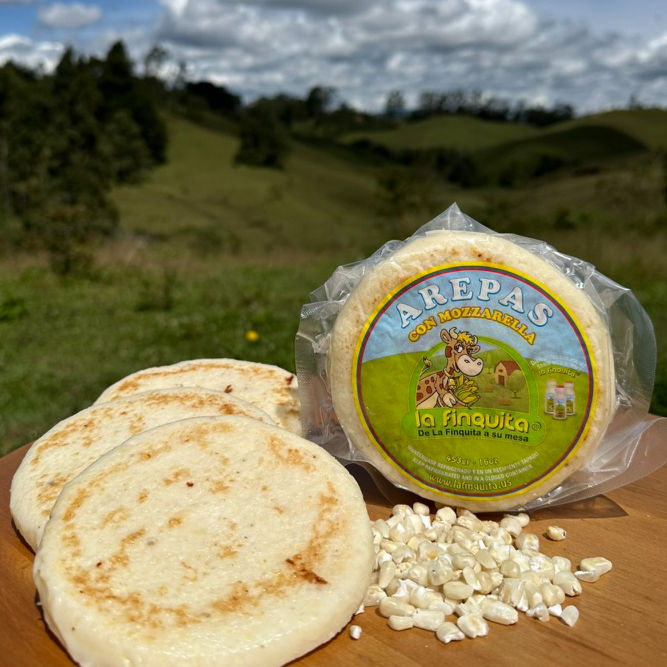 Arepa Mozzarella Blanca | La Finquita us
