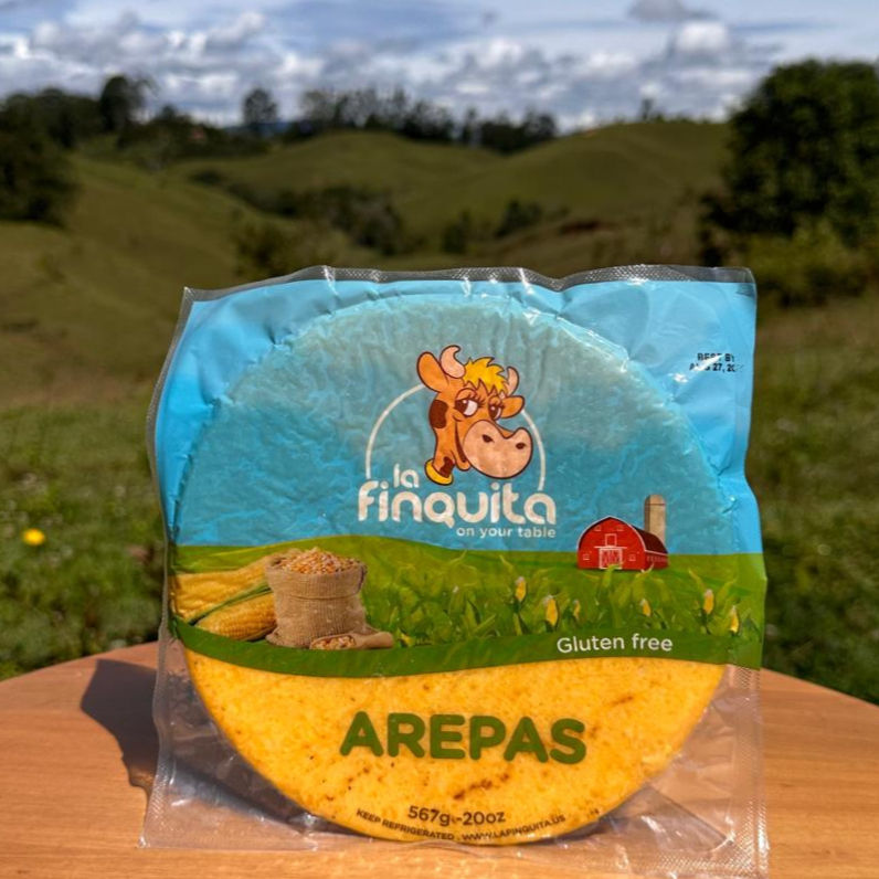 Arepa de Maíz Amarillo | La Finquita us