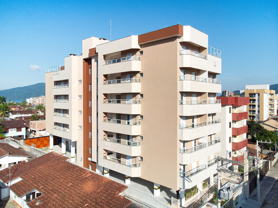 Foto da fachada do edifício Sole Residence