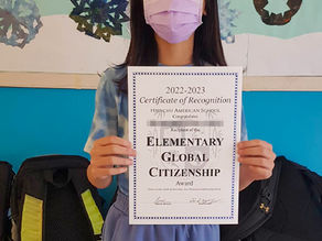 1/10 Global Citizen Award