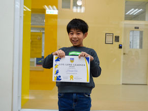 1/9 Lifelong Learner/ Critical Thinker/ Global Citizen Award