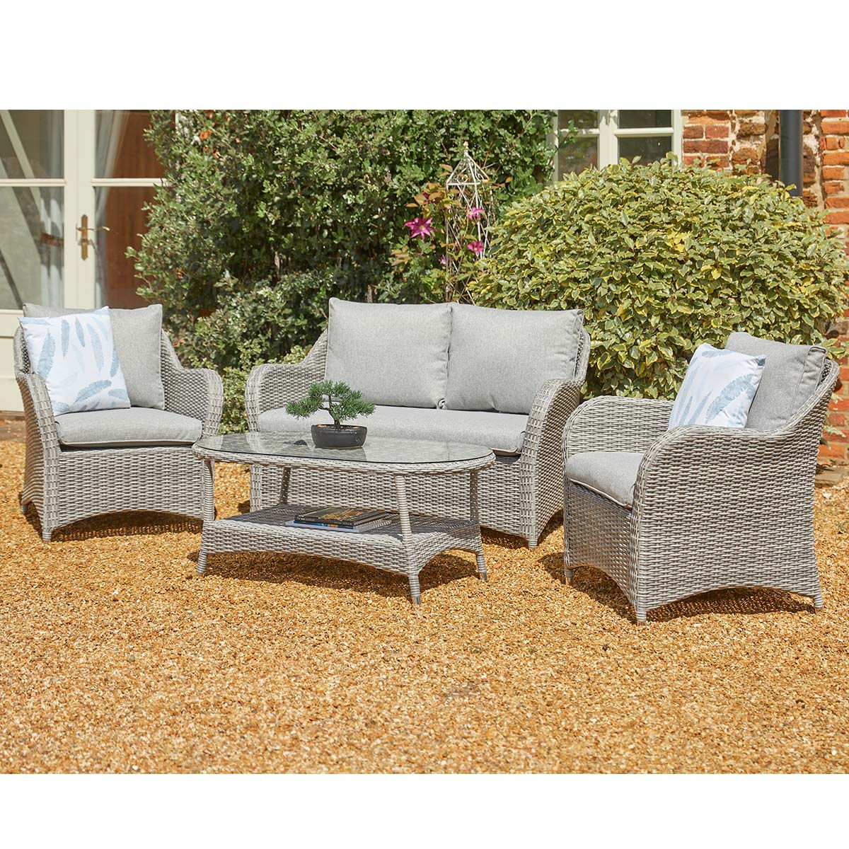 Leisuregrow - Monte Carlo Stone - Lounge Set