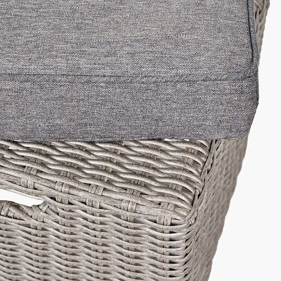 Thumbnail: Venice Corner Set (LLS) in Slate Grey with Adjustable Ceramic Table T